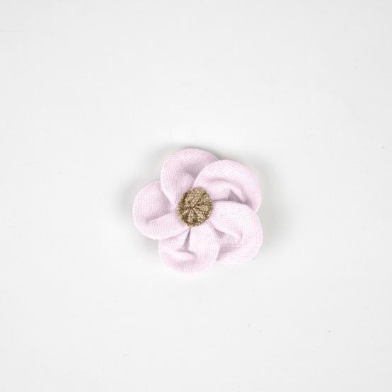 Mini Flower petal hair slide light pink