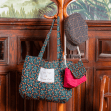 Foldable tote bag birdy