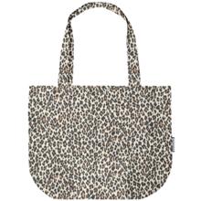 Foldable tote bag leopard