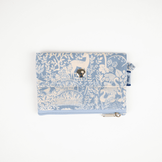 Mini coin purse pouch toile de biche