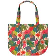 Foldable tote bag fleurs des iles