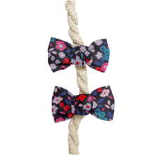 Small bows hair clips romance fleurie