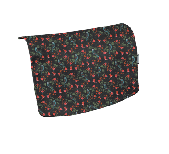 Square flap of saddle bag  birdy