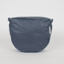 Base small bag without shoulder strap light denim