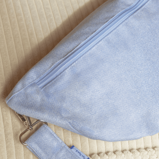 Banana bag iridescent denim
