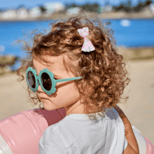 Ribbon hair slide serenade fluo