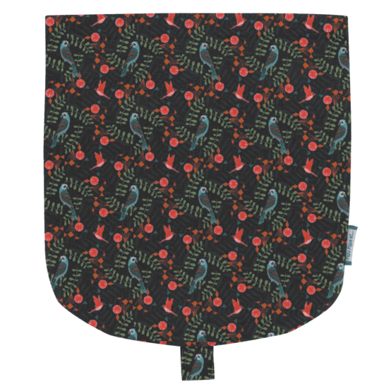 Flap of small shoulder bag birdy