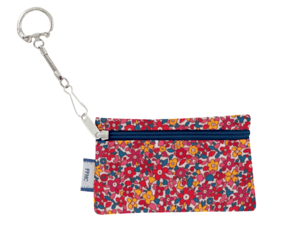 Keyring  wallet cocktail de fleurs