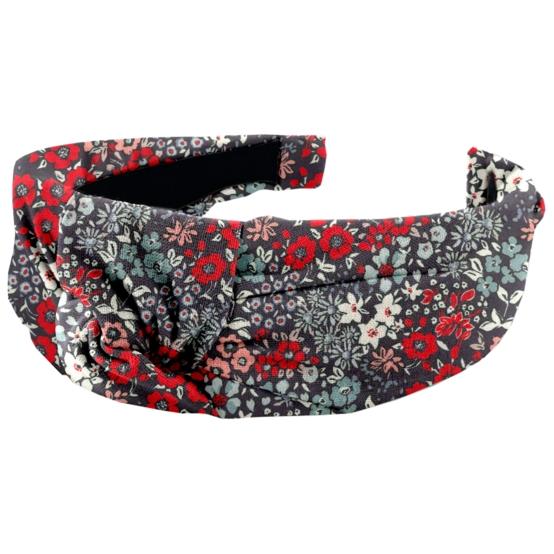 Large Crossed Headband jardin d'aurore