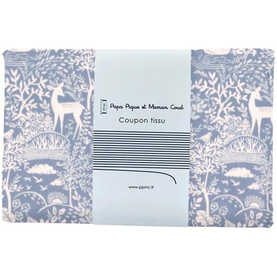 1 m fabric coupon toile de biche