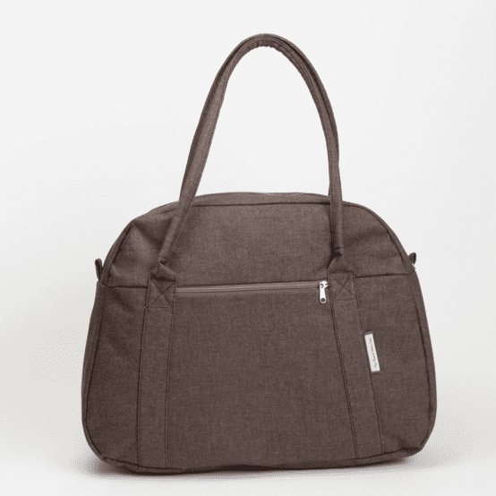 Bowling bag  chocolate denim