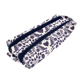 Double compartment school kit scandinavia bleu