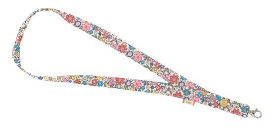 Lanyard necklace mille et une fleurs