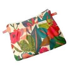 Mini Pleated clutch bag fleurs des iles
