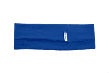 Stretch jersey headband  navy blue