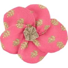 Flower petal hair slide small  feuillage or rose