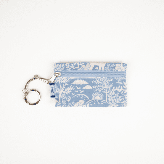 Keyring  wallet toile de biche