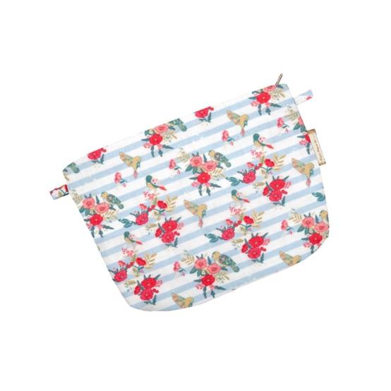 Tiny coton clutch bag horizons fleuris