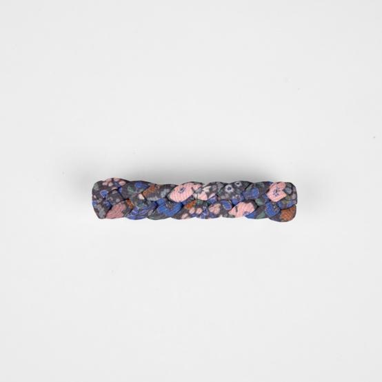 Plait hair slide monet lilas