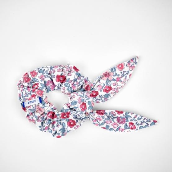 Bunny ear Scrunchie rose grenadine