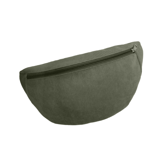Small banana bag khaki corduroy