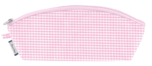 Pencil case pink gingham