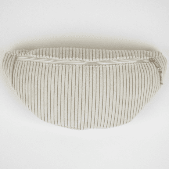 Banana bag white large corduroy