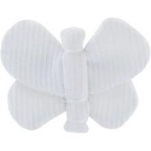 Butterfly hair clip white