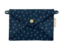 Medium envelope pocket bulle bronze marine