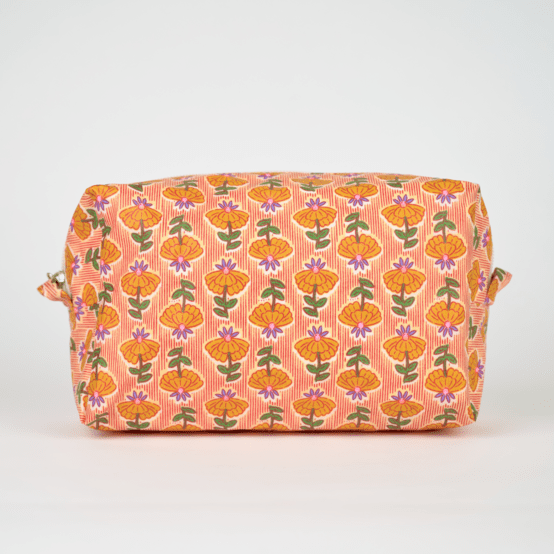 Rectangular toiletry bag shanti
