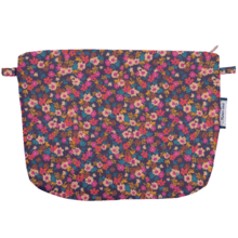 Coton clutch bag hippie fleurie