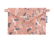 Little envelope clutch oiseau bandana