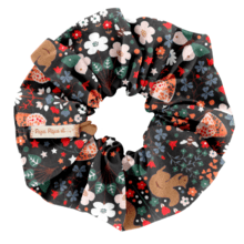 Scrunchie casse noisette