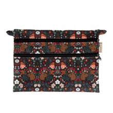 Aloïs flat pouch casse noisette