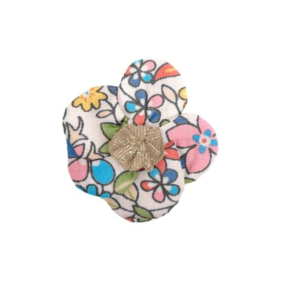 Mini Flower petal hair slide mille et une fleurs