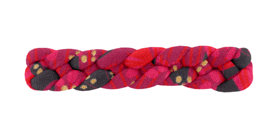 Plait hair slide féérie fuchsia