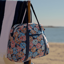 Bowling bag  anémones rayées