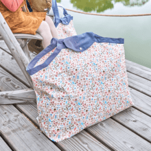 Tote bag with a zip douceur des bois