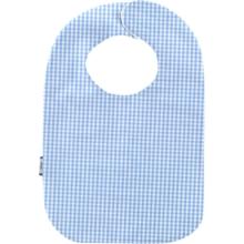 Bib - Baby size sky blue gingham