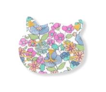Meow hair slide pastel fleuri
