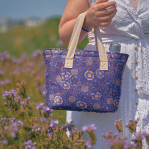 Cooler bag lavandula