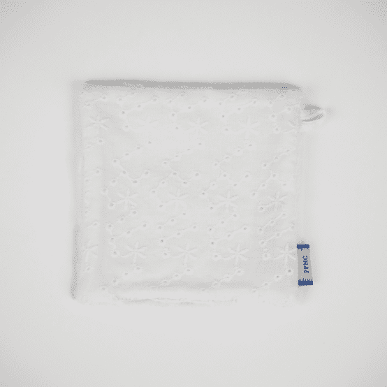 Makeup Remover cotton starry white english embroidery 