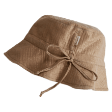 Sun hat adjustable-size T2 gaze pailletée camel
