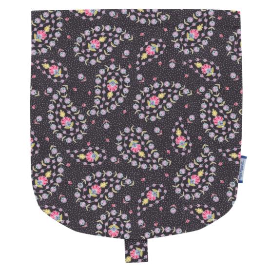 Flap of small shoulder bag bleudana