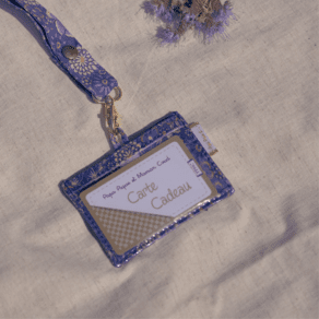 Badge Holder lavandula