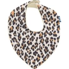 bandana bib leopard