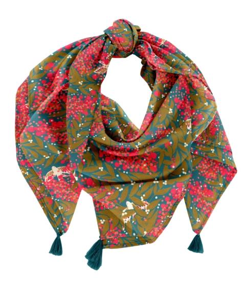 Pom pom scarf ballet merveilleux