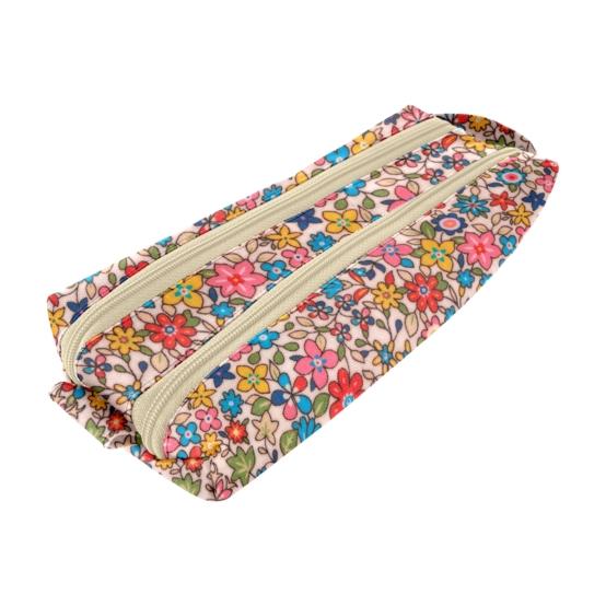 Double compartment school kit mille et une fleurs