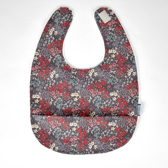 Coated fabric bib jardin d'aurore