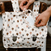 Kids backpack montgolfiere